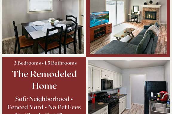 Broken Arrow Remodeled Home | Dogs OK | Safe Area - Image 1