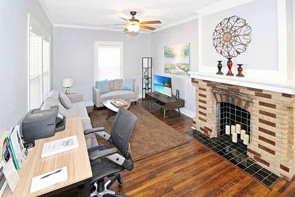 Pet-Friendly Midtown Home w/ Yard & Work Desks